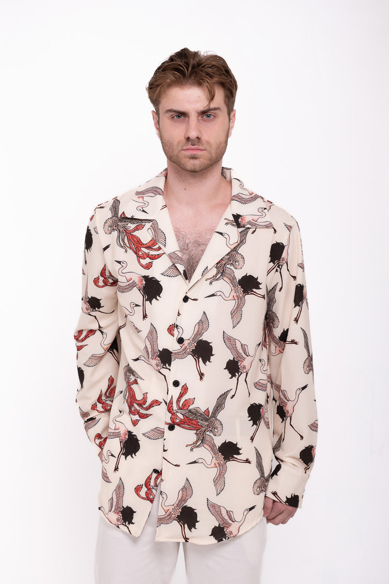 Wild Bird Boyfriend Shirt