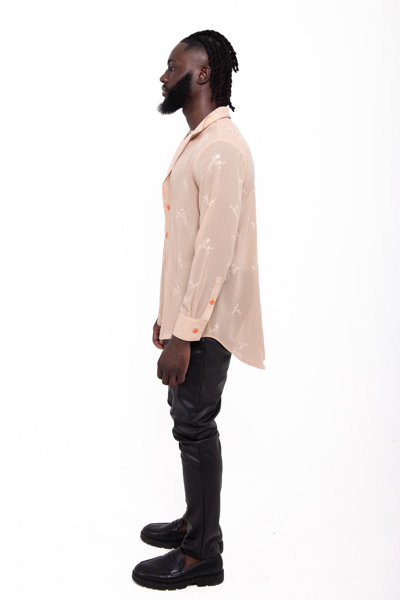 Peach Boyfriend Shirt