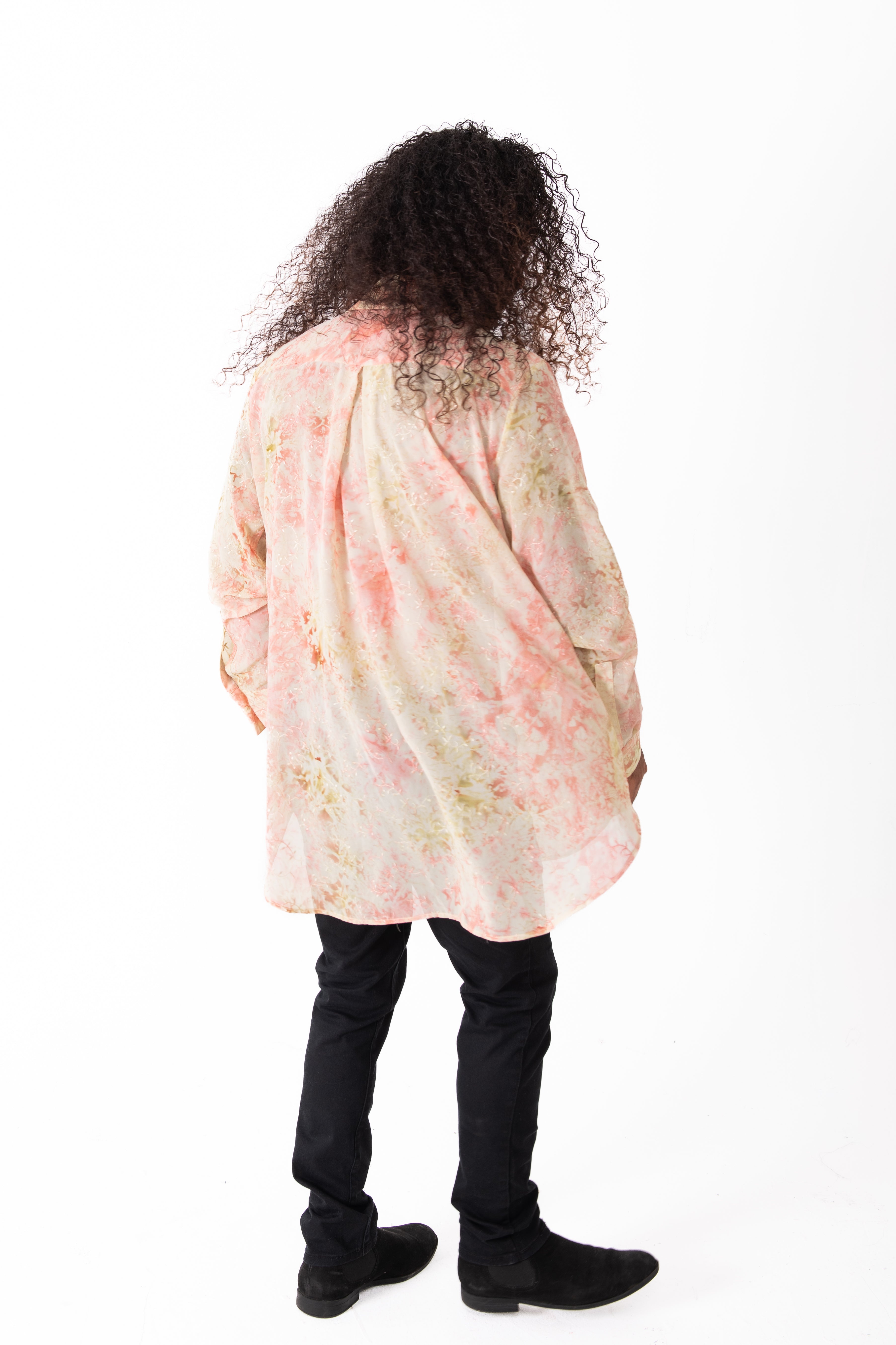 Salmon Boyfriend Shirt