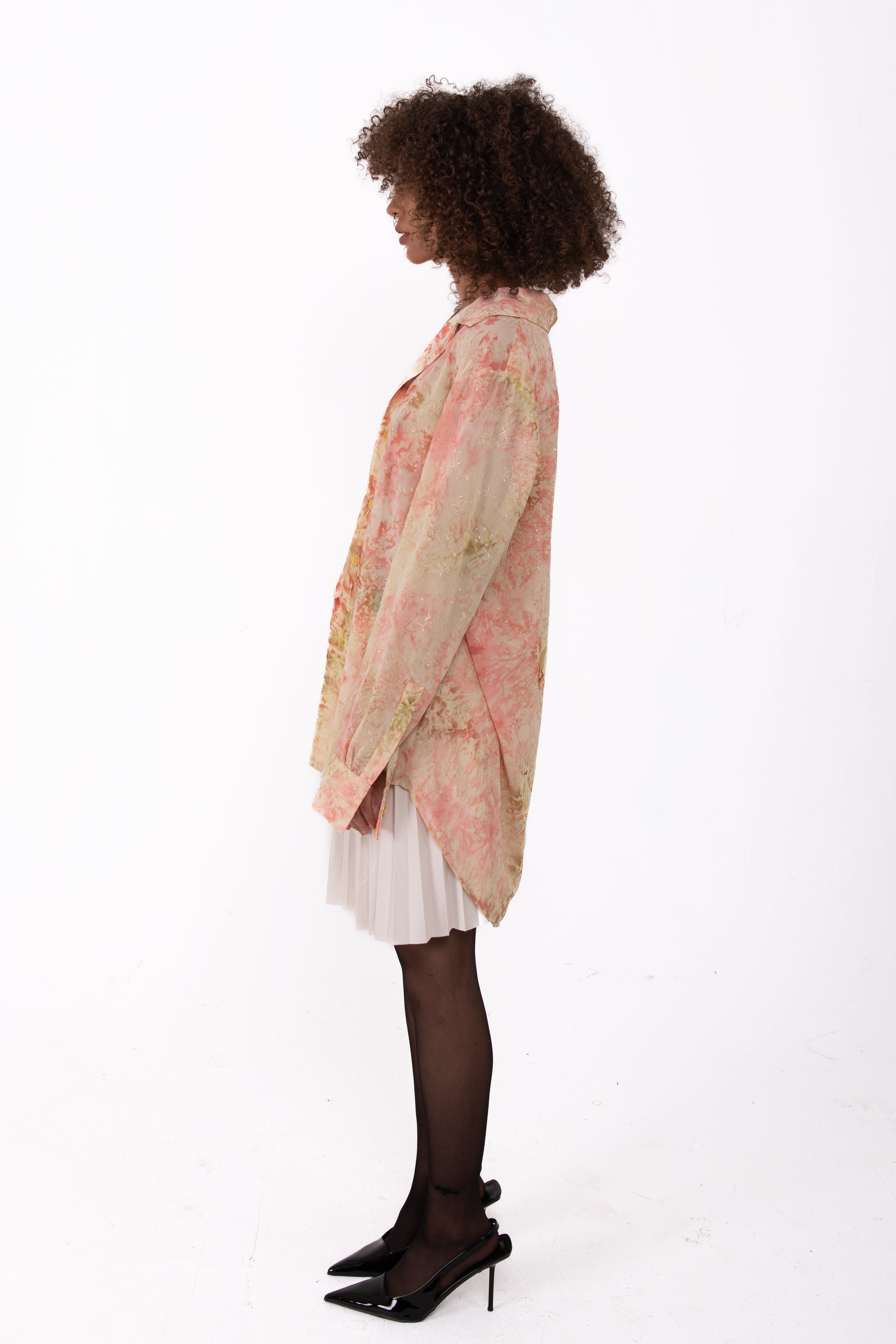 Salmon Boyfriend Shirt